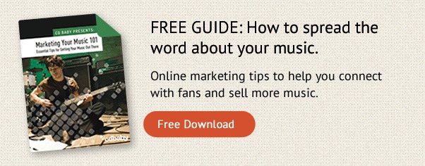 How to spread the word 
about your music: 
online marketing tips to help you connect with fans and sell more music.