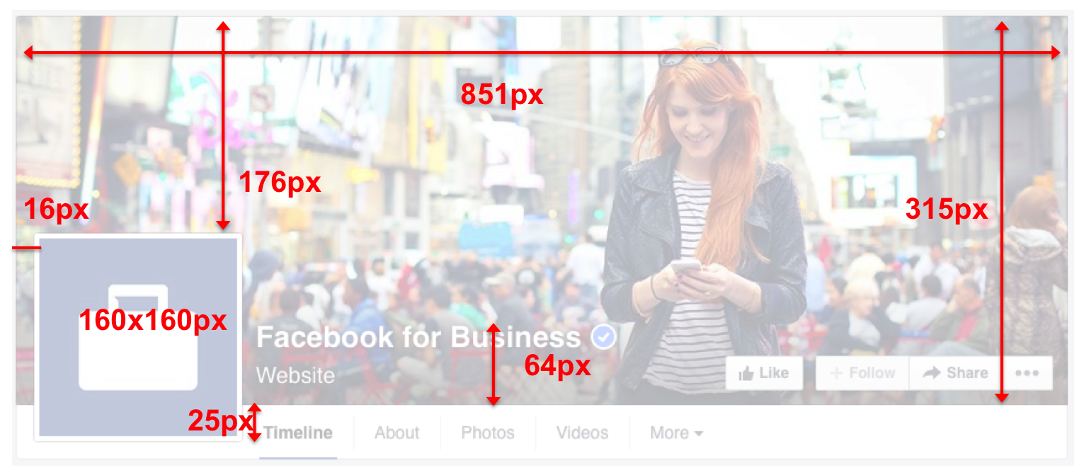 Facebook cover photo dimensions